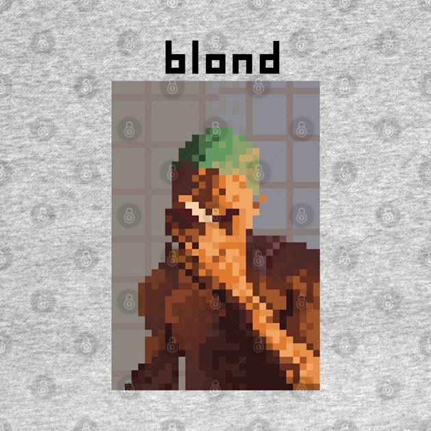 Blonde 8 bit by Kopi Aiko Art